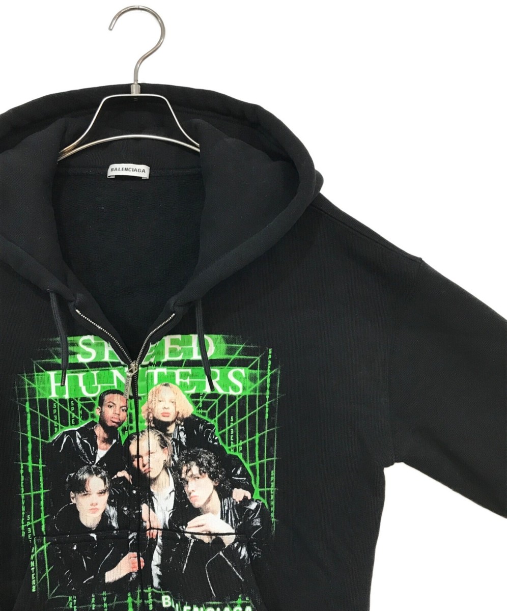 BALENCIAGA Speed Hunters Zip Up Hoodie Size L Women's BALENCIAGA Speed Hunters Zip Up Hoodie Size L Women's