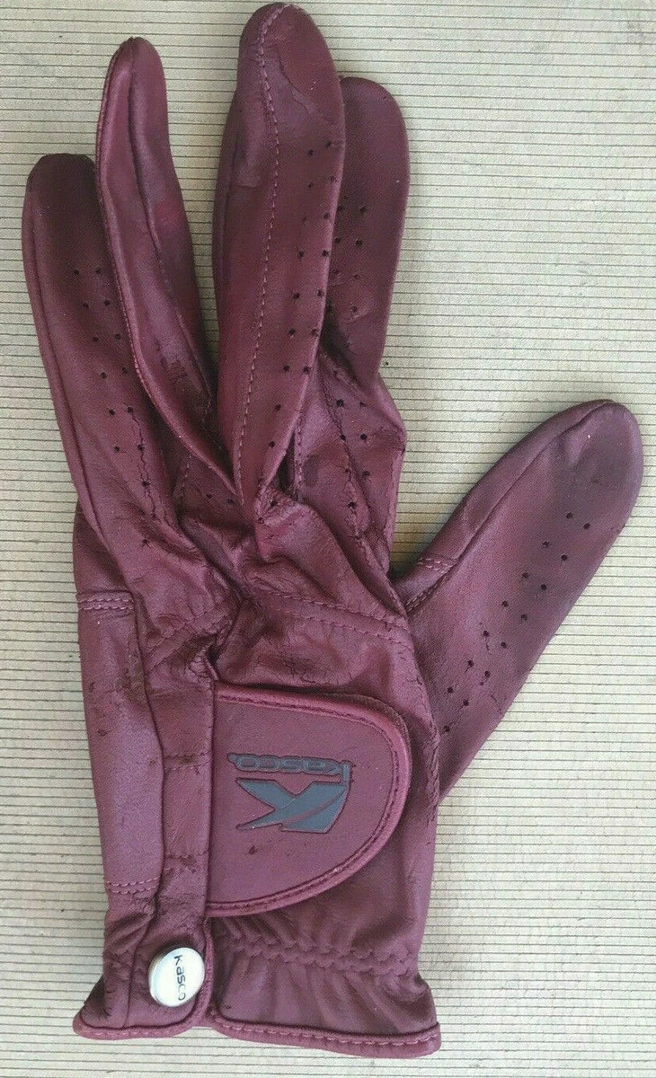Ladies burgundy gloves deals