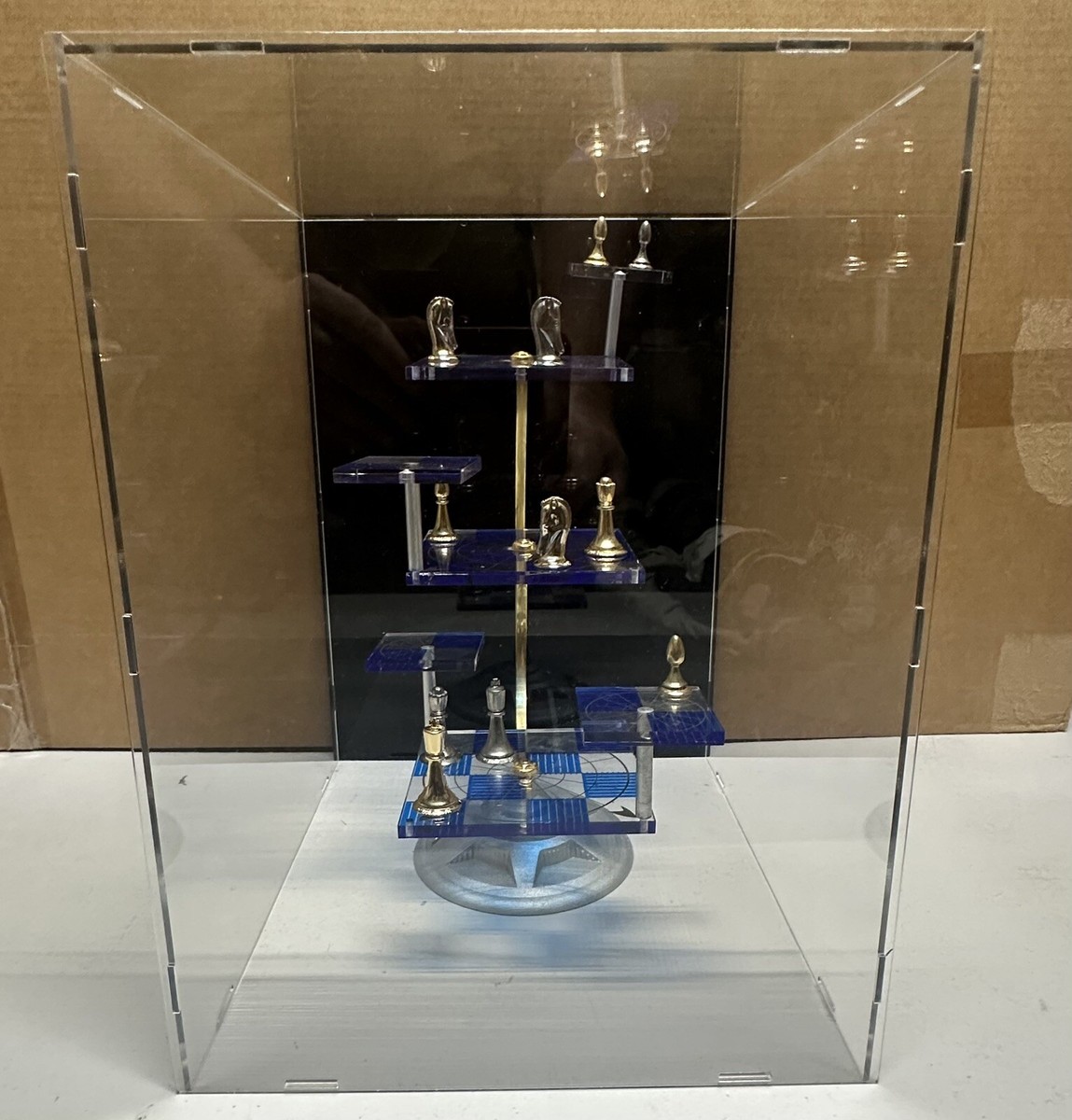 Lot #R032. The Official Star Trek Tridimensional Chess Set - A Franklin Mint Exclusive Edition