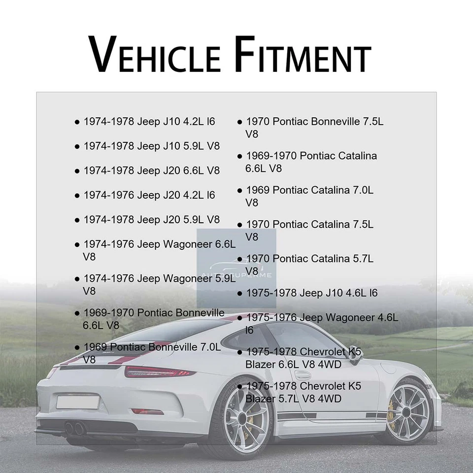 Pinzas de freno de disco delanteras izquierda derecha Nugeon para Pontiac Executive 6,6 L Foto 4 de 4