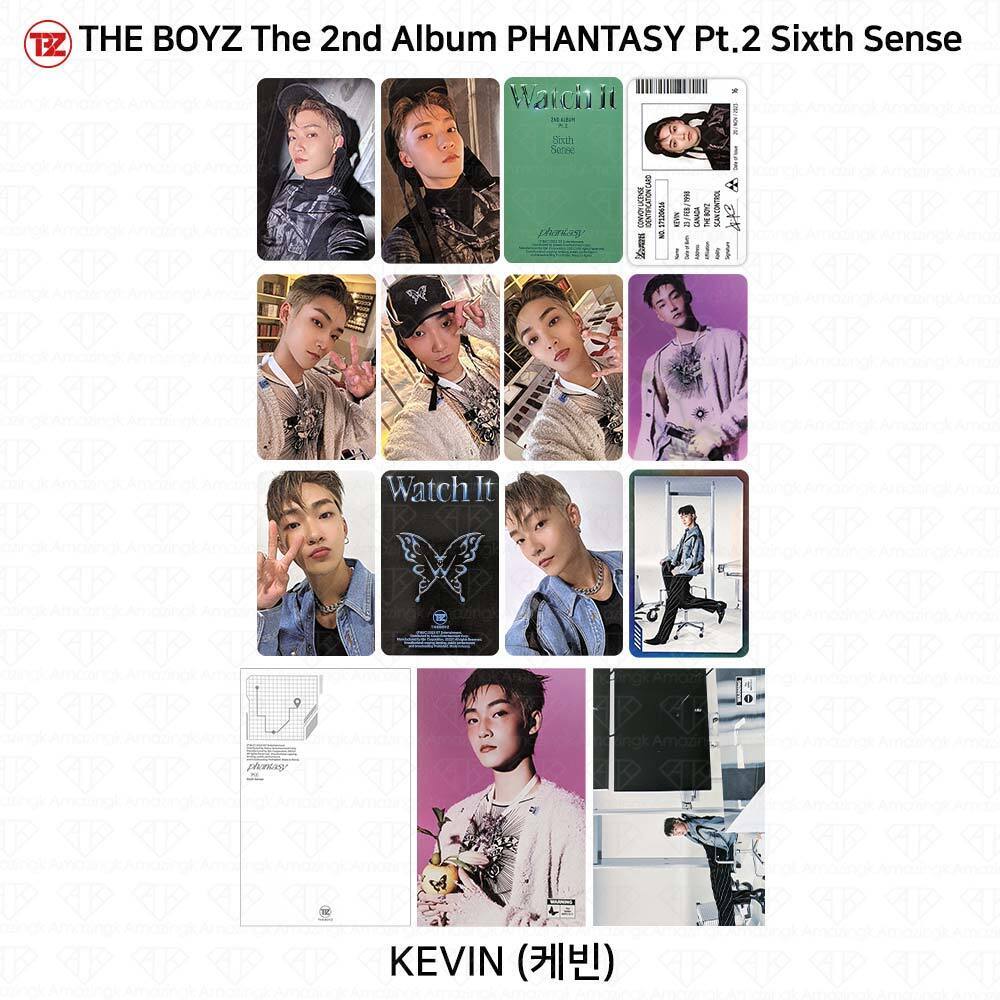The Boyz Phantasy Pt.2 Sixth Sense Kevin Photocard Postcard The Boyz Phantasy Pt.2 Sixth Sense Kevin Photocard Postcard