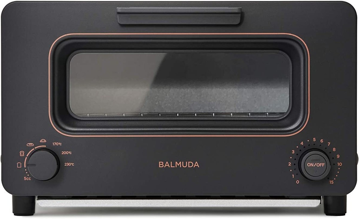 BALMUDA The TOASTER K05A OvenSteam Toaster White Charcoal Grey