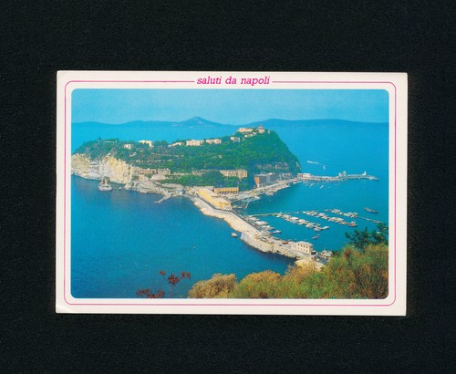 Par de postales Napoli Ediz Vincenzo Carcavallo sin publicar 603/606 Italia vacaciones - Imagen 2 de 5