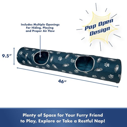 Pets First NFL Cat Tunnel Tube Toy & Plüsch Football Toy gefüllt mit Katzenminze - Bild 72 von 86