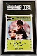 2013 Panini Hometown Heroes Bobby Thigpen SGC 10 w/10 AUTO