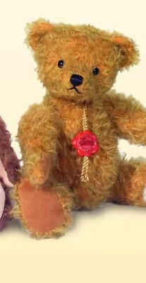 Teddy HERMANN Teddybär Toffee 20 cm - limitiert auf 500 Stück  Sammlerstück