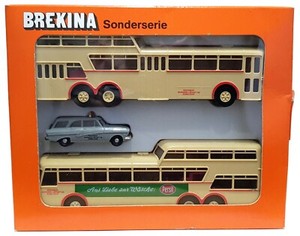 Brekina Set Deutsche Post Serie 2