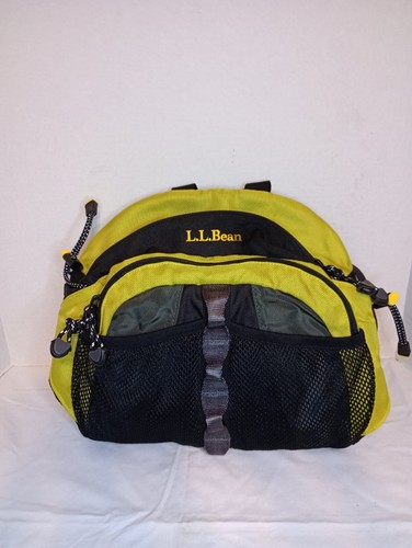 Vintage LL Bean Fanny Pack Taille Hüfte Lendenwirbeltasche Wanderweg Nylon # 0XT03