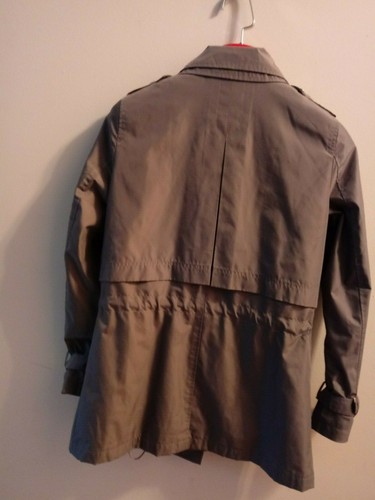 BrandNew WOMEN’S Size:XS/TP KATHERINE BARCLAY LIGHT GRAY Lightweight Spring Coat - Picture 3 of 12