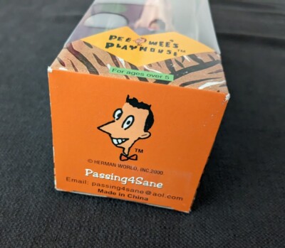 PEE WEE HERMAN Bobble Head New In Box 2000 Paul Reubens