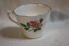 Vintage Crown Pink Rose Pattern Teacup & Saucer — photo 4