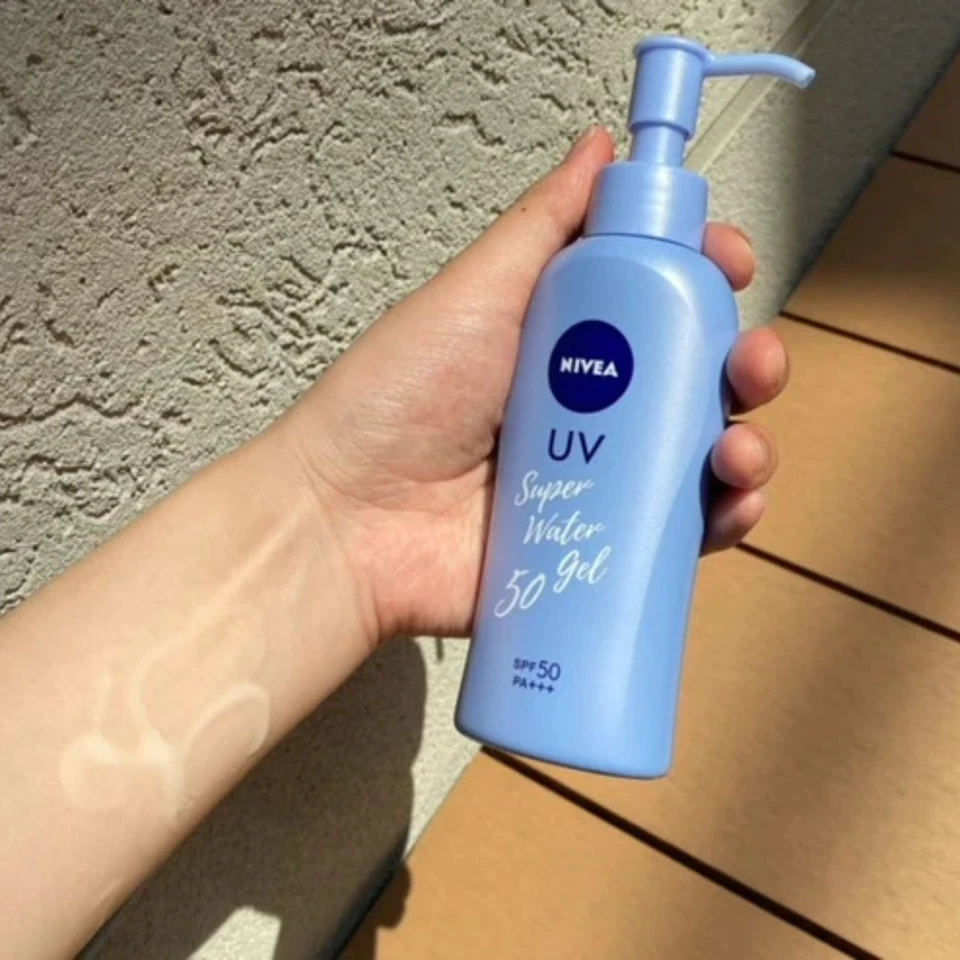 3 PK Nivea Japan UV Water Gel Sunscreen SPF 50 PA+++ 140g | Lightweight Lotion - Image 2 of 4