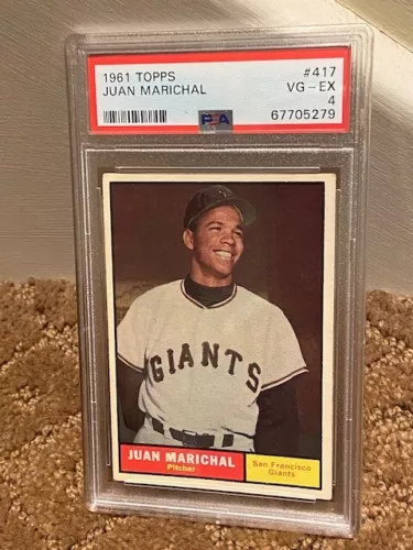 1966 Topps Juan Marichal #417 Rookie RC Card NEW CLEAN CASE