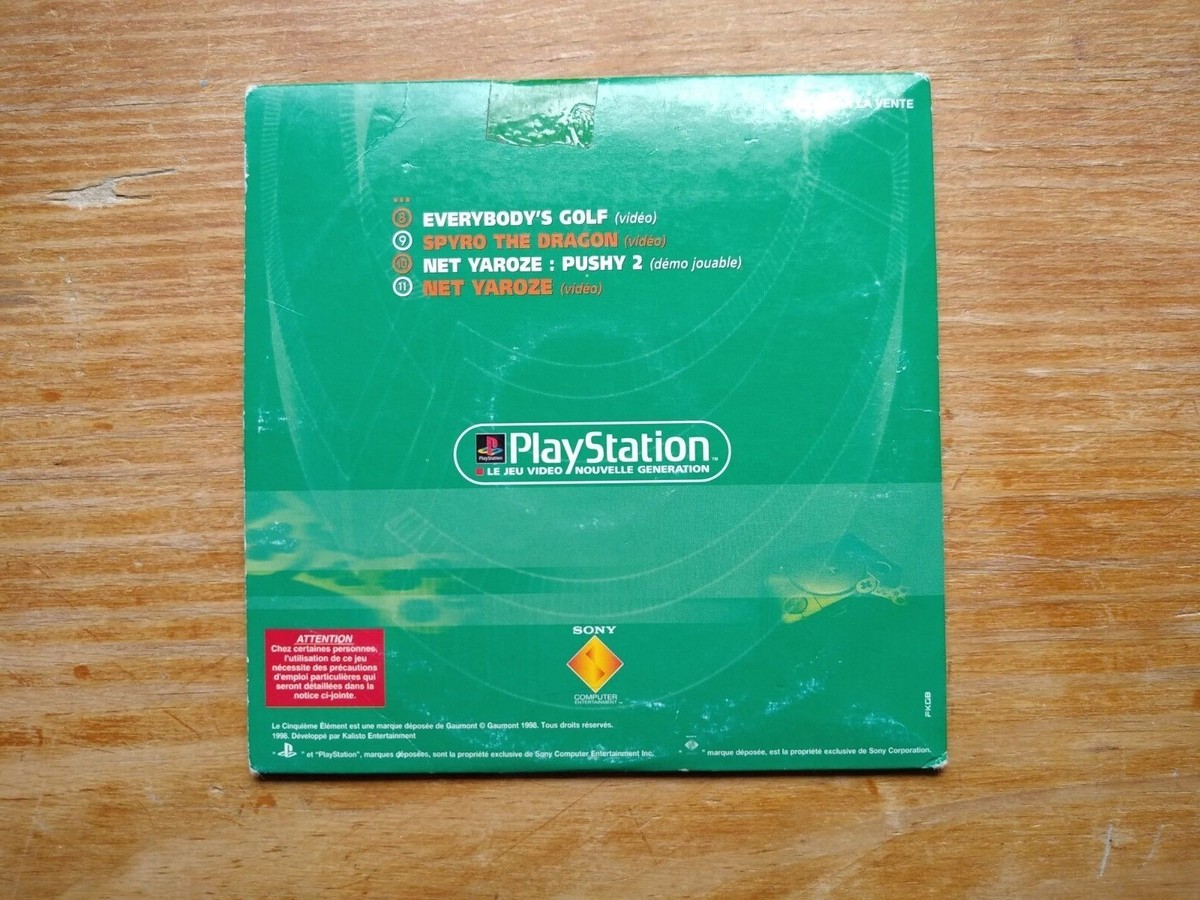 Jeu Démo PS1 Euro Demo 24 - PAL - Testé Fonctionnel - Magazine Playstation - SCED-01117