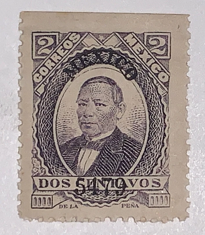 Sellos de viaje: estampillas de México 1879 Juárez 2¢ violeta México papel grueso como nuevas OG NH Foto 2 de 4