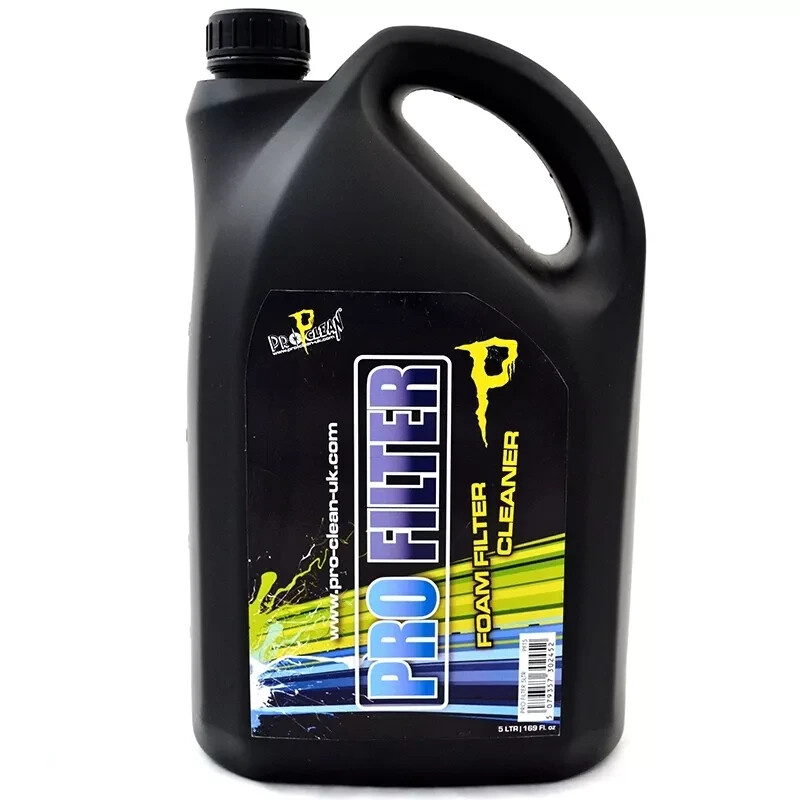 Pro Clean Pro-Filter Air Filter Cleaner 5L Litre Bottle Foam Filter Cleaner
