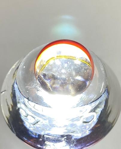 EXPERIMENTAL COLOR SINGLE RIBBON LAMINATION TYPE PELTIER EYELAS .67" NM+/- M178 - Picture 12 of 13