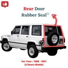 Isuzu Trooper Bighorn 5d 1988-1991 Weatherstrip Rear Door Trunk Rubber Seal Isuzu Trooper Bighorn 5d 1988-1991 Weatherstrip Rear Door Trunk Rubber Seal