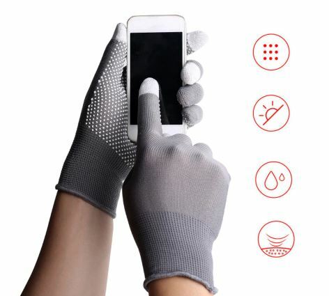 Guantes de GEL transpirables antideslizantes con pantalla táctil verano finos para montar/conducir/montaña - Imagen 2 de 10