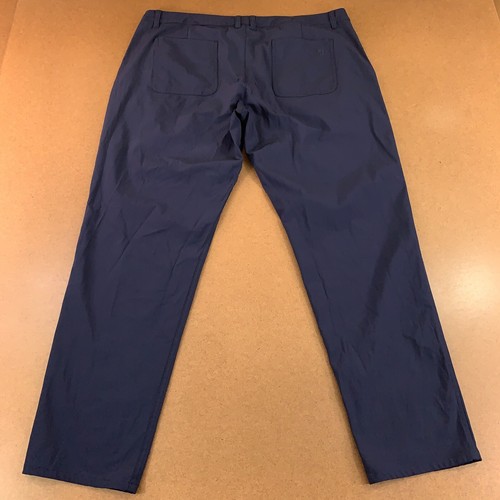 FootJoy Mens Size 42 x 32 Navy Blue Performance Knit Golf Pants - Picture 4 of 14