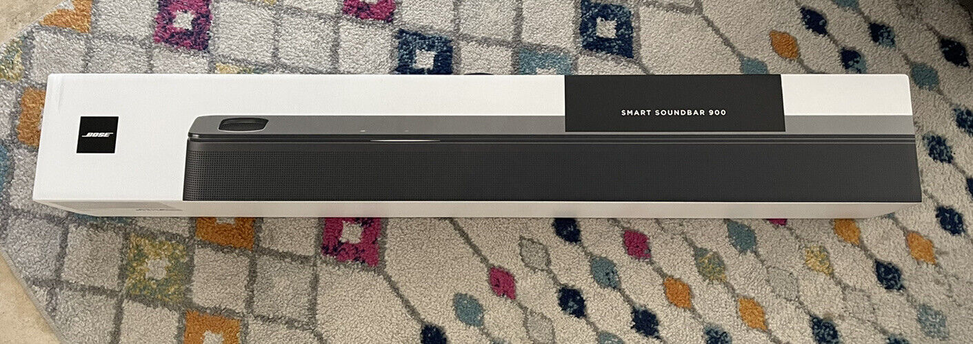 Bose Smart Soundbar 600 Black 873973-1100 120V (Pre-Owned