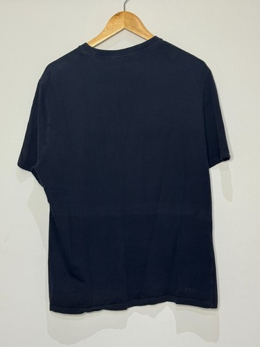 Neil Barrett Floral T-Shirt Mens XL Black Short Length Loose Fit Cotton Crew Tee - Picture 3 of 6