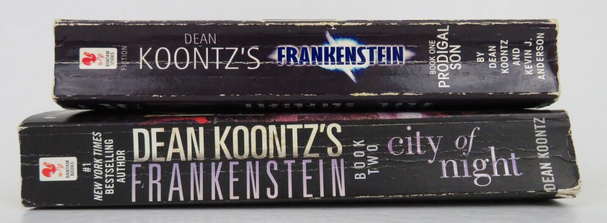 2 Dean Koontz Frankenstein Series PB Books 1 & 2 - Horror Thriller