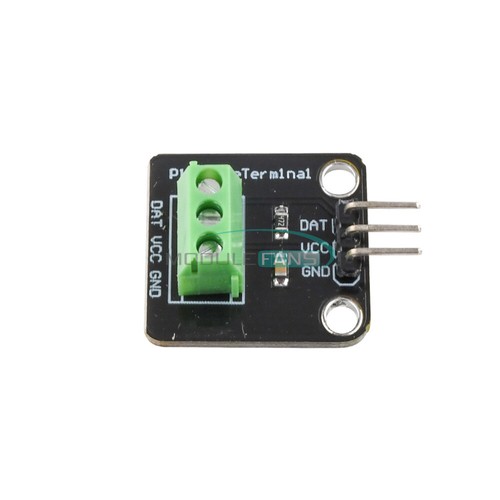 5PCS DS18B20 Temperature Sensor Probe Waterproof Mini Terminal Adapter Module - Picture 3 of 10