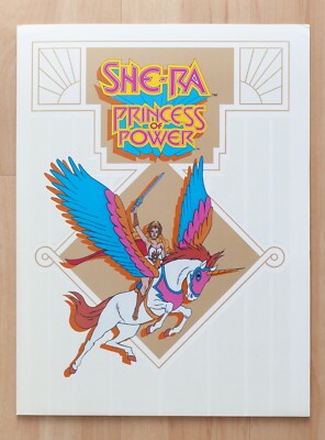 SHE-RA Original Vintage Filmation Press Mappe - mit Einlage