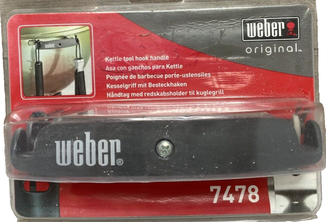 Genuine Weber Original Charcoal Kettle Hook Handle New Seale