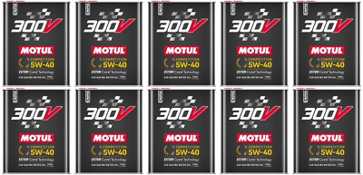 Motul Racing 300V Engine Oil Ester-based Competition 5W40 Set of 10 2L 110817