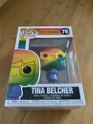 Funko Pop Animation Pride Rainbow Bob's Burgers Tina Belcher #76 - 第 1/4 張圖片
