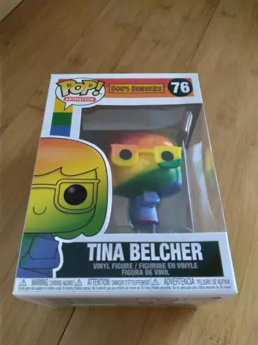 Funko Pop Animation Pride Rainbow Bob's Burgers Tina Belcher #76