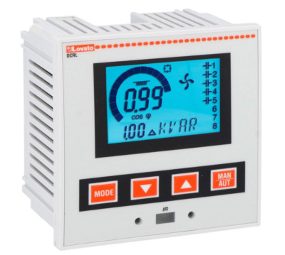 Lovato Automatic Power Factor Correction Control Relais 5 Stufen erweiterbar auf 8
