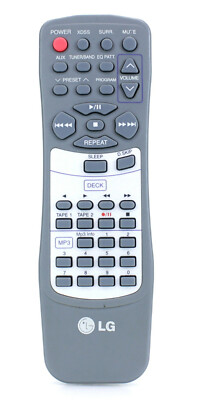 Télécommande LG D'origine Pour Chaîne Hi-fi – Réf. Q-955, Modèle AKB73, Occasion