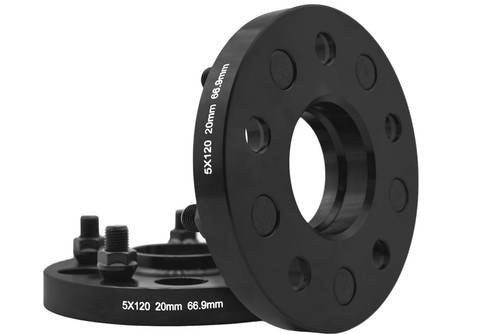 2010-2016 Chevy Camaro Black Hub Centric 20 MM Thick Wheel Spacers Adapters - Picture 5 of 7