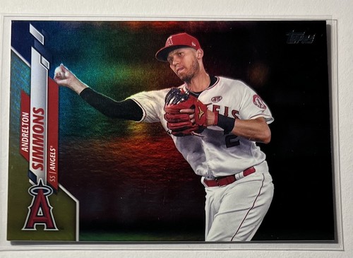 ANDRELTON SIMMONS / 2020 Topps Series 2 / GOLD FOIL PARALLEL / #423 / Angels - Bild 1 von 2