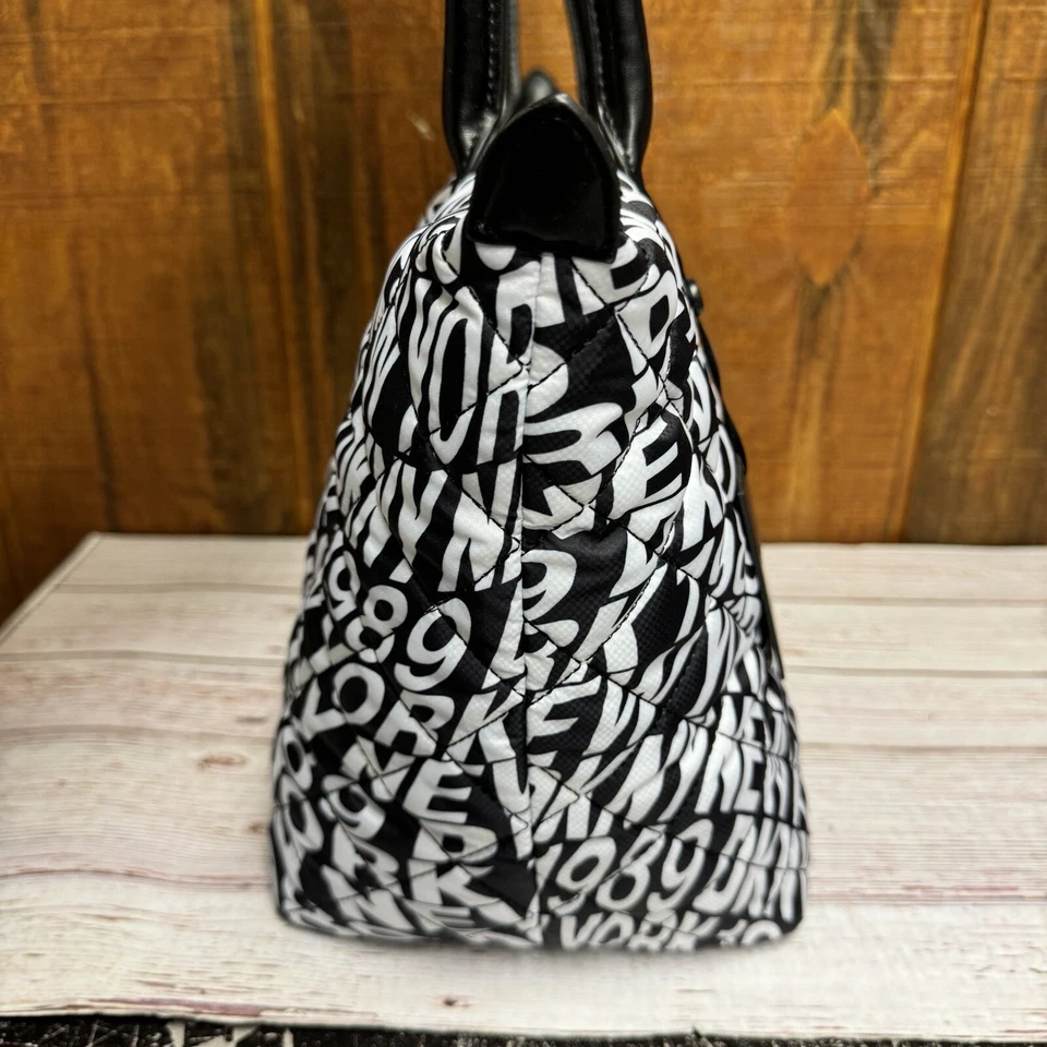 DKNY Lyla Extra Large  Signature Black & White Tote - Image 3 of 4