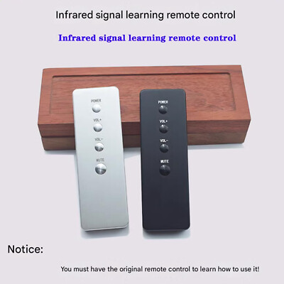 Remote Controller Aluminum Shell Infrared Audio Remote Universal Learning Volume