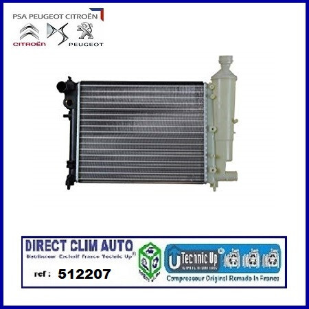 TECHNIC UP REF 512207 RADIATEUR MOTEUR POUR CITROEN GROUPE PSA - Photo 1/1