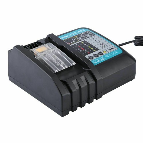 Kit batteria 5,0Ah 18V batteria per caricabatterie Makita BL1850B BL1815N DC18RC - Foto 16 di 23