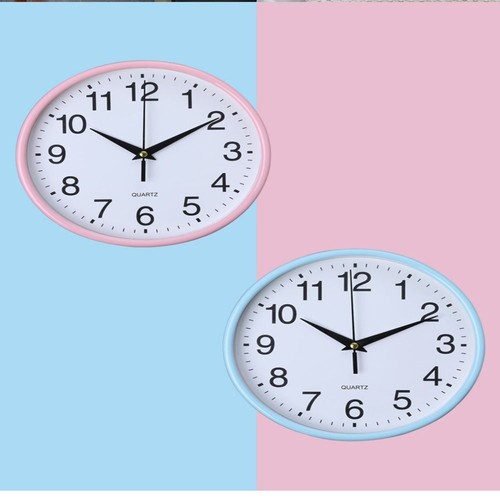 Brief Modern Decoration Home Bedroom Round Wall Clock Quartz Clock 8inch 20cm - Picture 5 of 12