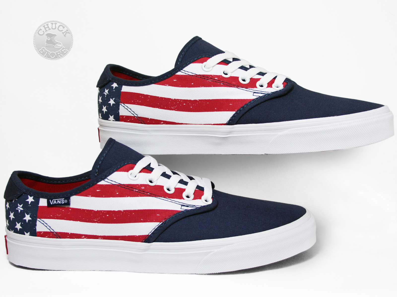 VANS Camden Flag Navy White / Blau Rot Weiß YPSDK1 VANS Camden Flag Navy White / Blau Rot Weiß YPSDK1