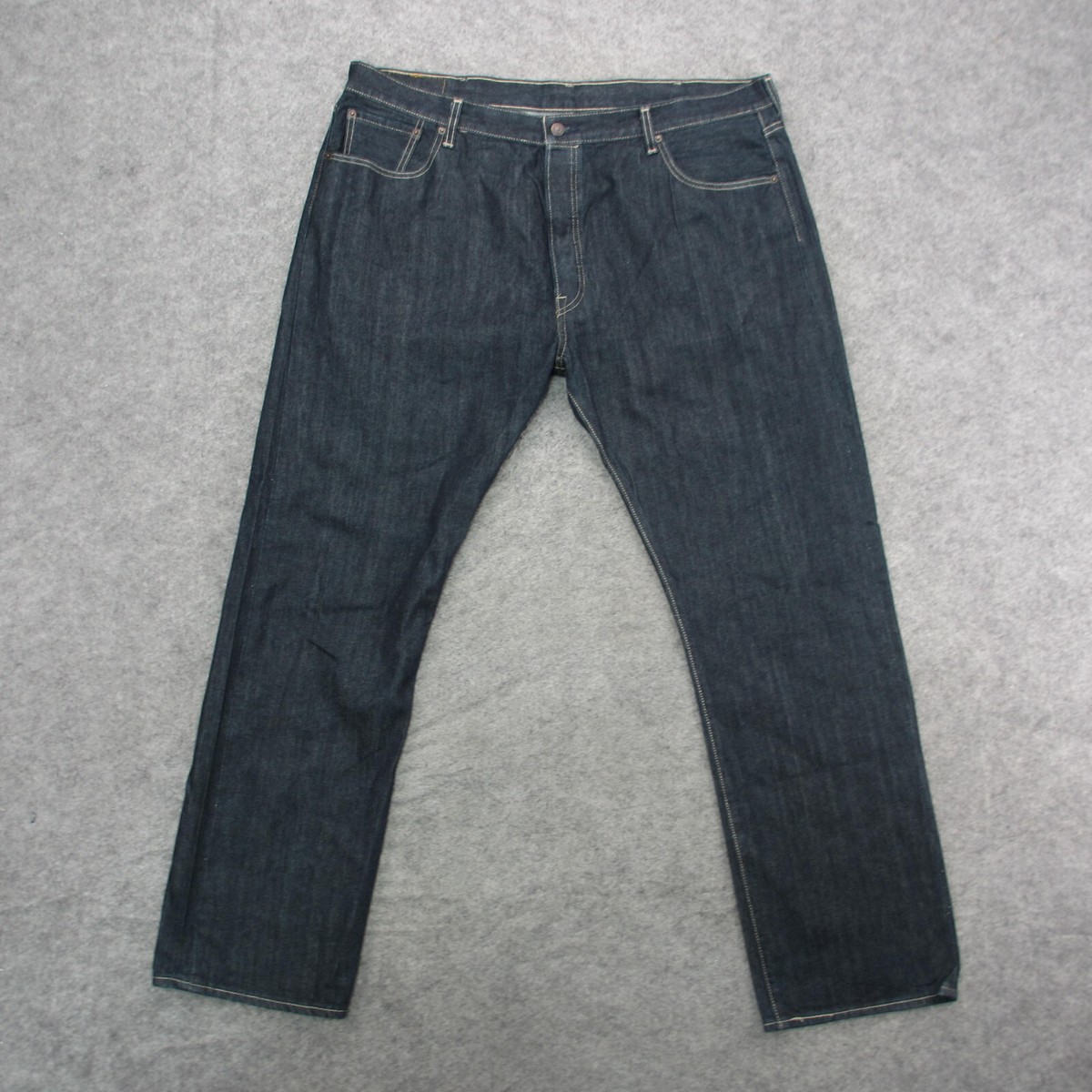 【Levi's 501】ストレートデニム【メンズ42×32】ブルー　H42 Levi's 501 Jeans Men's 42x32 Blue Dark Wash Straight Leg