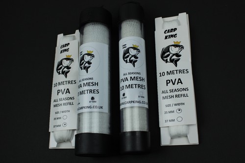 PVA Mesh 10m Tube KIT (2 sizes 25mm or 37mm) + 10 METRES FREE TOPUP - CARP KING - Picture 8 of 11