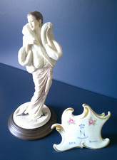 Figurina Capodimonte Napoli firmata Vittorio Tessaro chiamata Jacqueline