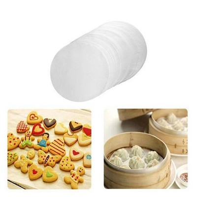 Circular Parchment Non Stick Double-layer Silicone Baking Paper Oil Proof Paper