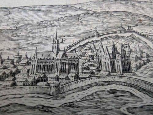 Doullens, Topographie Claude Chastillon, Stampa 1641 - Picture 5 of 8