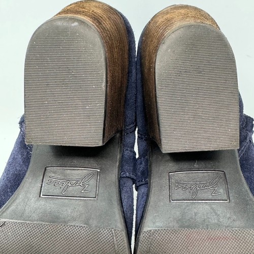 Zodiac Damen-Bootie dunkelmarine Wildleder Western-Western-Reißverschluss, Größe 7 - Bild 9 von 13