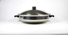 SALADMASTER FIVE STAR TP304S (15') WOK IN ACCIAIO INOX CON COPERCHIO